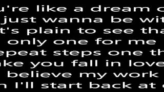 Video thumbnail of "Back At One by Brian McKnight (lyrics)"