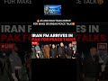 US AND IRAN TEAM ARRIVE FOR MAKE OR BREAK PEACE TALK#Trump #iran #isreal #usa #Mcnnworldnews