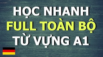 HỌC NHANH FULL TOÀN BỘ TỪ VỰNG A1