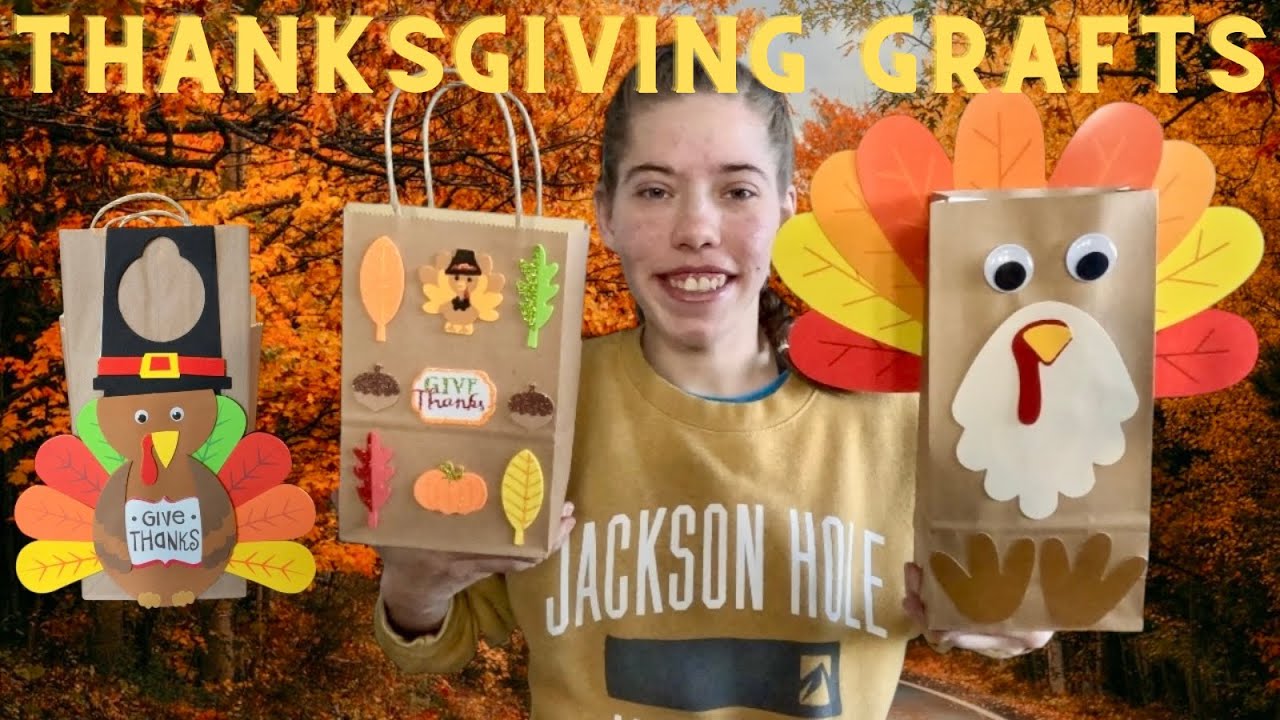 Съедобные пакеты своими руками *очень просто* | Простые подарки/поделки на День благодарения