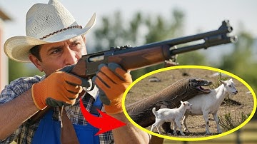 Een komodovaraan viel zijn boerderij binnen... Wat er daarna gebeurde, schokte iedereen! #plattel...