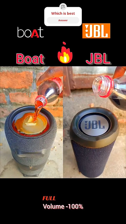 Boat vs Jbl vs cokacola #shorts #shortsvideo