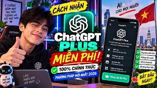 Details Cách Nhận ChatGPT Plus MIỄN PHÍ 100% CHÍNH THỨC Trên Android 2026 | CÁCH MỚI Update