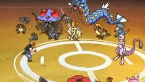 Ash Tries to Punch Mewtwo