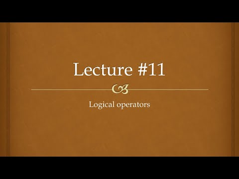 C++ Tutorial #11 What is Logical Operators