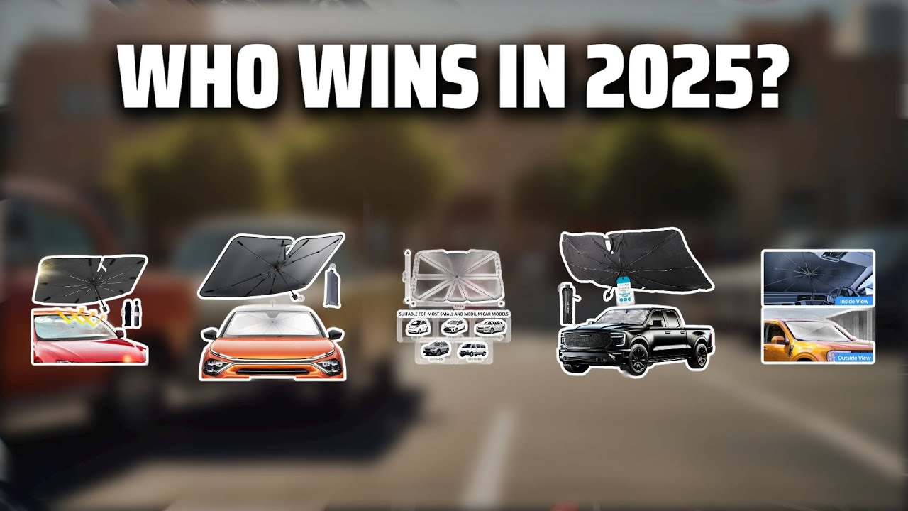 The Top 5 Best Car Shade Umbrella in 2025 - Must Watch Before Buying!
