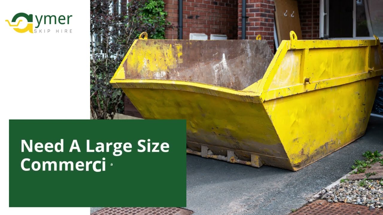 Need a Large Size Commercial Skip?  Large Skip Hire