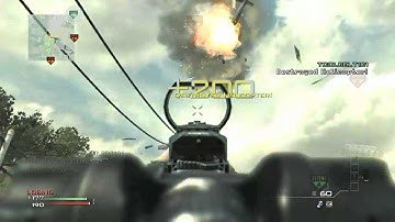 MW3: how to properly kill an attack helicopter