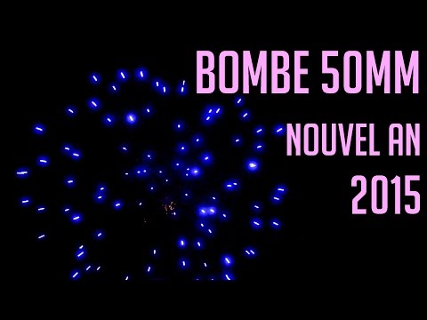 Bombe de mortier 50 mm nouvel an 2015 