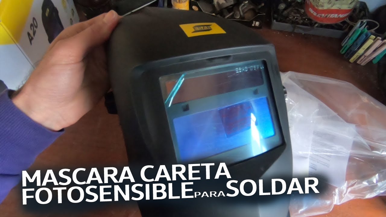 Unboxing Mascara Fotosensible ESAB