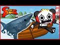 Roblox ESCAPE SHARK JAWS Sharkbite Let's Play with Combo Panda