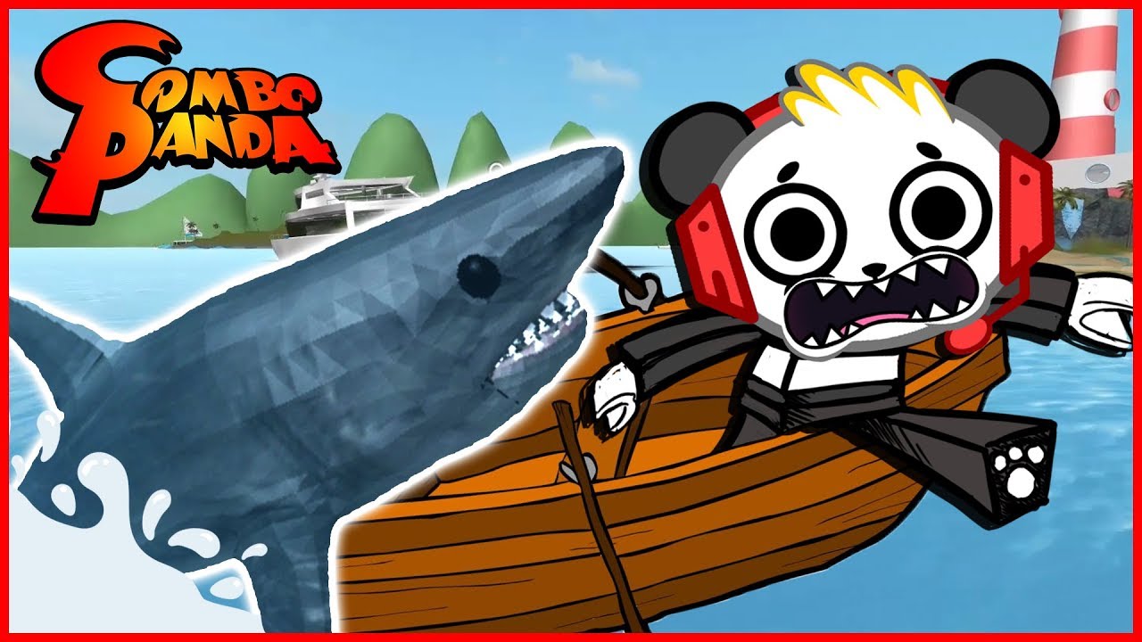 Giant Megalodon Chase My Military Boat Sharkbite Roblox By Tigerbox Hd - roblox videos jailbreak boss pungence