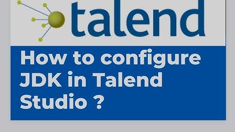 Talend - Configure JDK in Talend Studio