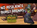 No Resilience BURST Arenas | Shadow Priest | WoW TBC Classic Beta PvP