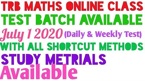 Polytechnic Trb Maths online Class-- D.E (Short cut Methods)