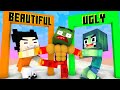 Monster School : Fire Baby Zombie x Squid Game Doll Love Run - Minecraft Animation