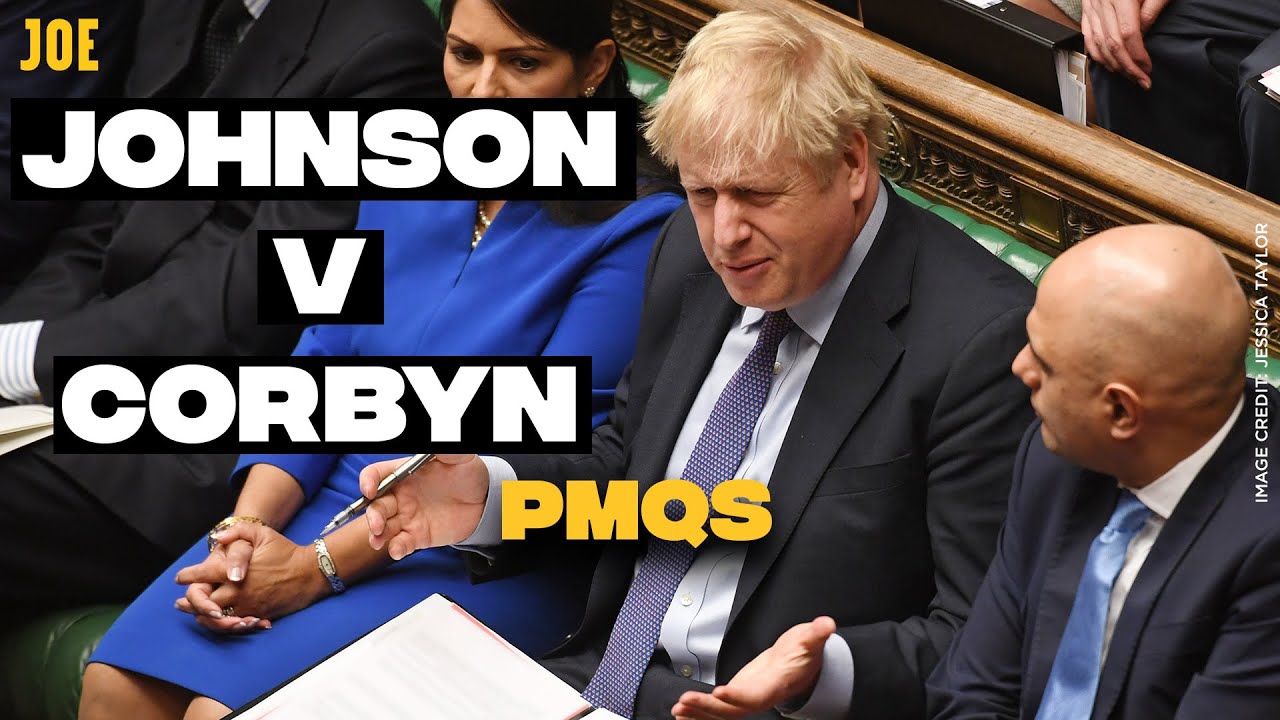 PMQs Boris Johnson v Jeremy Corbyn