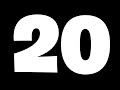 ⏳ Temporizador de 20 Segundos: Claridad y Contraste | El Temporizador 🕒⬛⬜