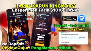 The Greedy King's Experiment: AFK Kingdom Treasure Hunt! $10 Withdrawal Test to DANA! screenshot 4