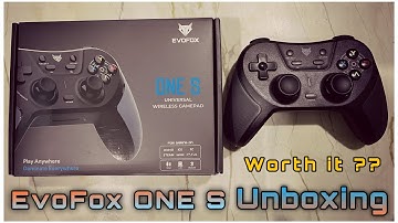 EVOFOX ONE S Wireless Gaming Controller - Unboxing || under Rs. 2000 gamepad 🎮