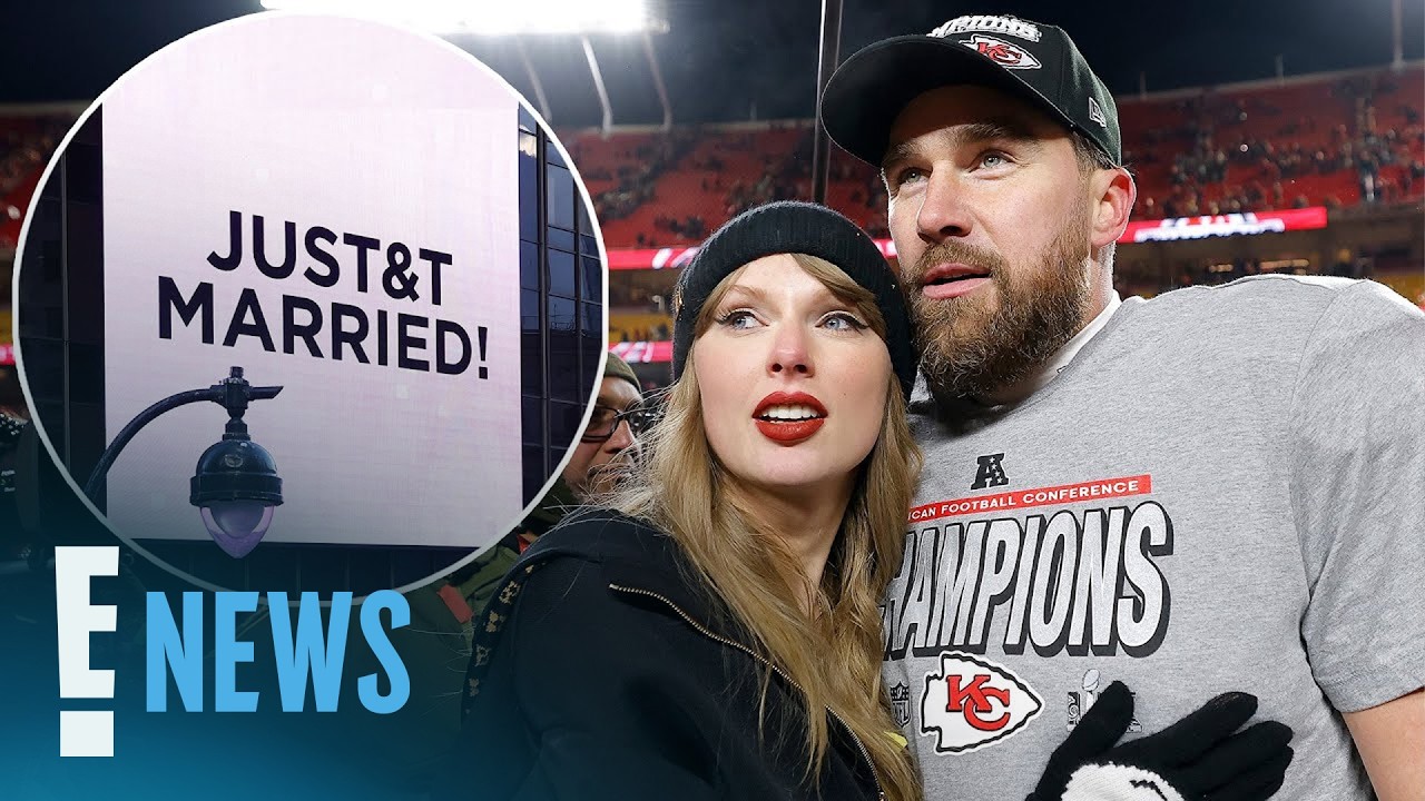 Enchanting Videos Emerge From Taylor Swift, Travis Kelce’s MSG Wedding | E! News