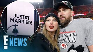 Enchanting Videos Emerge From Taylor Swift, Travis Kelce's MSG Wedding | E! News screenshot 1