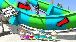 GTA 5 : Franklin & Shinchan Playing CHUPAN CHUPAI With Pinchan in GTA 5 ! JSS GAMER