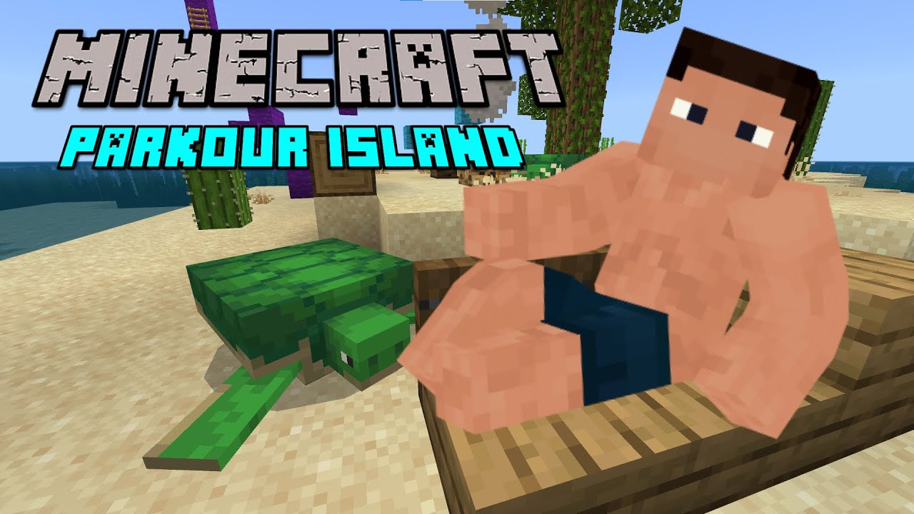 Parkour Island First Time Playing | Minecraft Parkour Island Ep.1