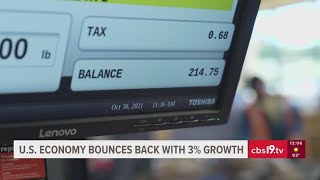 US economy bounces back with 3% GDP growth, Trump stands firm on Aug. 1 tariff deadline
