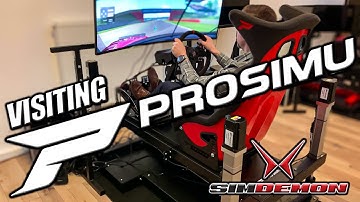 Inside ProSimU HQ! Ultimate Sim Racing Rigs in Lille