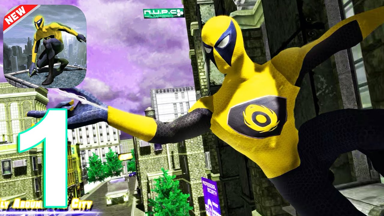 Am Spider Hero Gameplay Walkthrough Part 1 (IOS/Android)