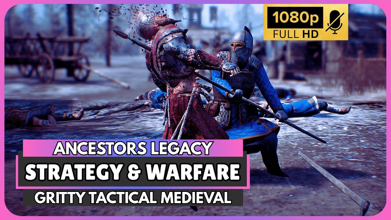Brutal Medieval RTS: Strategy & Warfare (No Commentary) | Ancestors Legacy