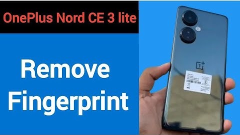 OnePlus Nord CE 3 lite 5G me fingerprint lock Kaise hataye, how to remove fingerprint