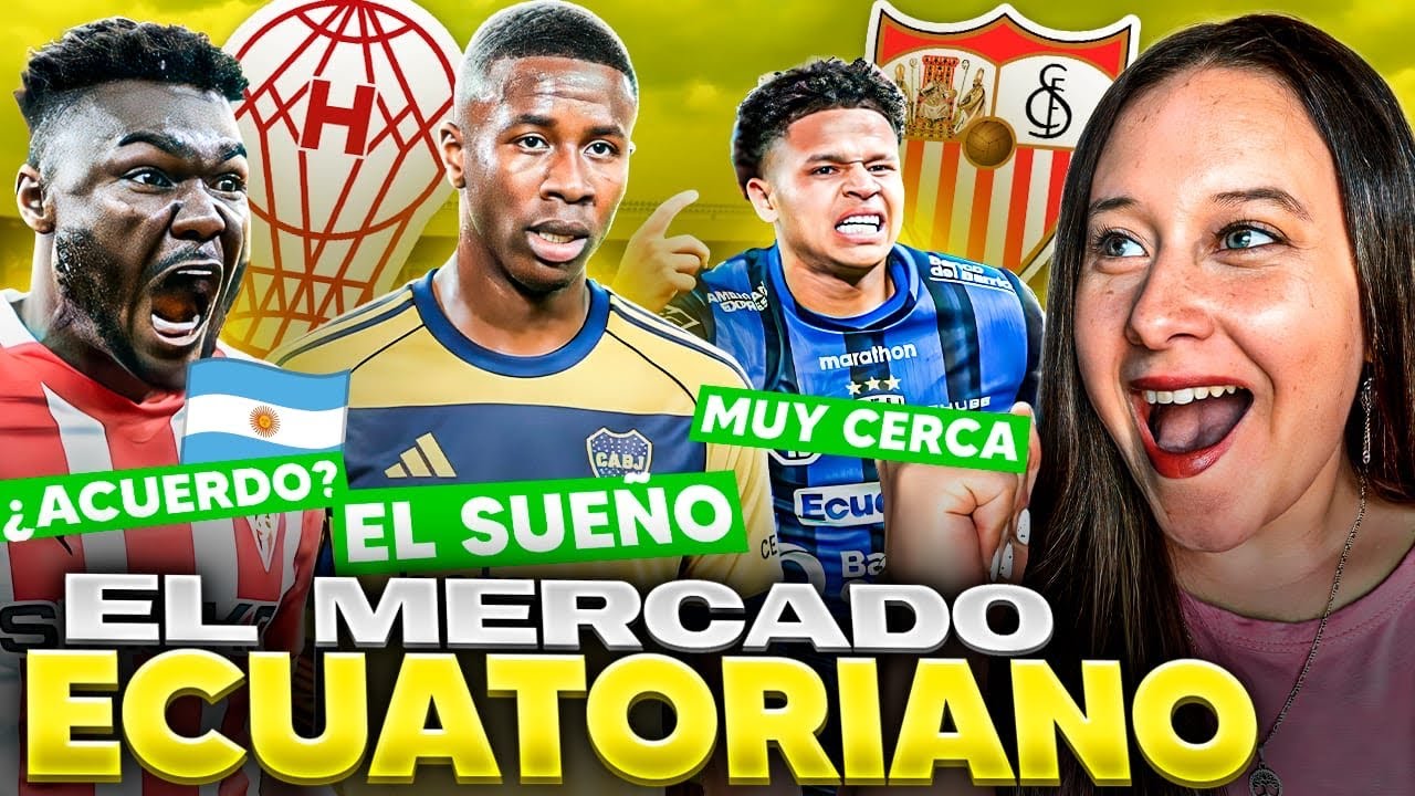 💣🔥JORDY CAICEDO A ARGENTINA/ ALAN MINDA, EL SUEÑO DE BOCA/ PATRICK MERCADO CON NUEVO CLUB🇪🇨