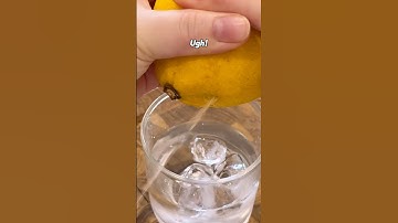 Lemon Juice Hack from @yousuckatcooking #shorts