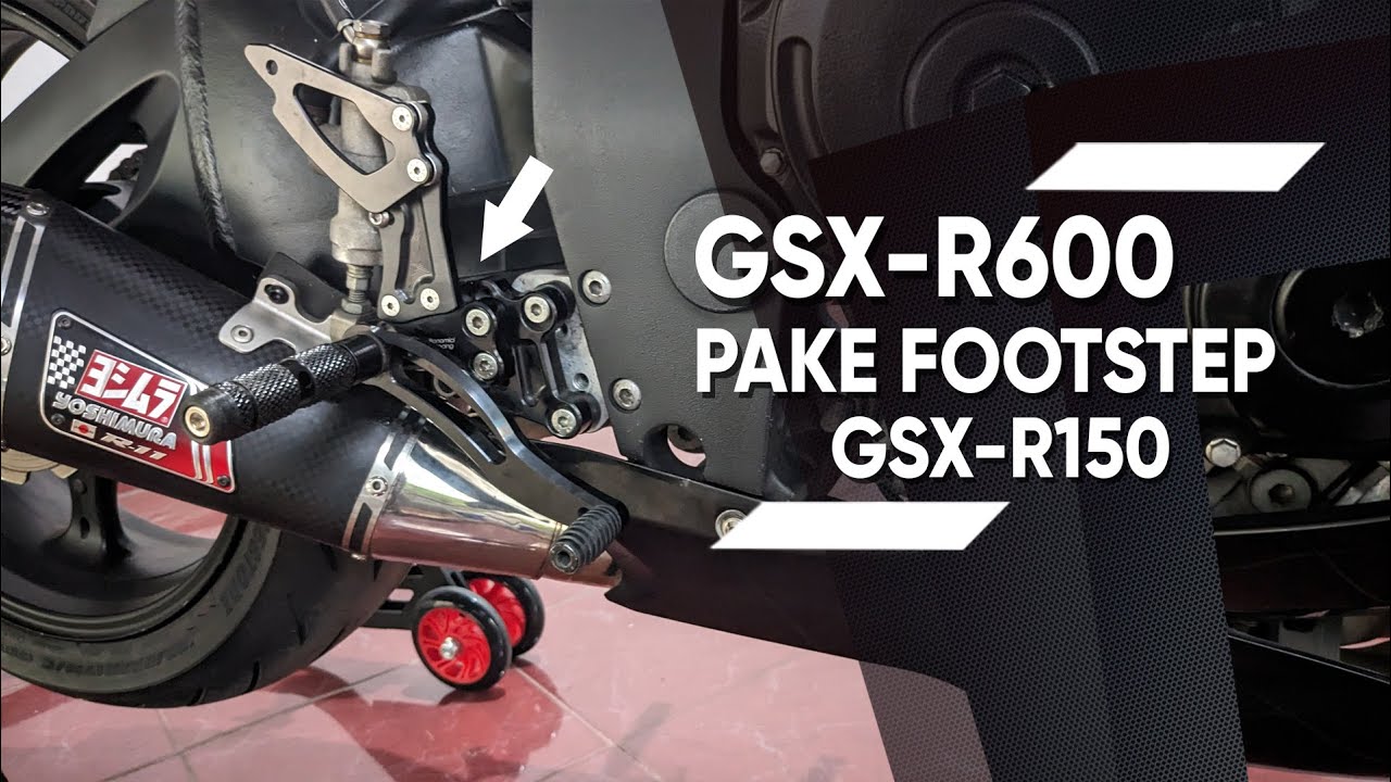 GSX-R600 PAKE FOOTSTEP RACING GSX-R150 Bonamici Racing haha - YouTube