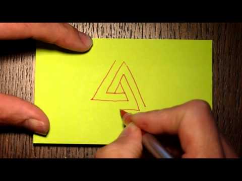 The best way to draw the impossible triangle?