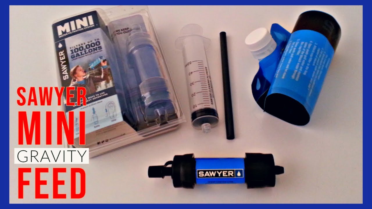Sawyer Mini Filter (Gravity Feed And Other Hacks) YouTube