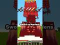 WARDAN VS ALL SWORDS #minecraft #trendingshorts