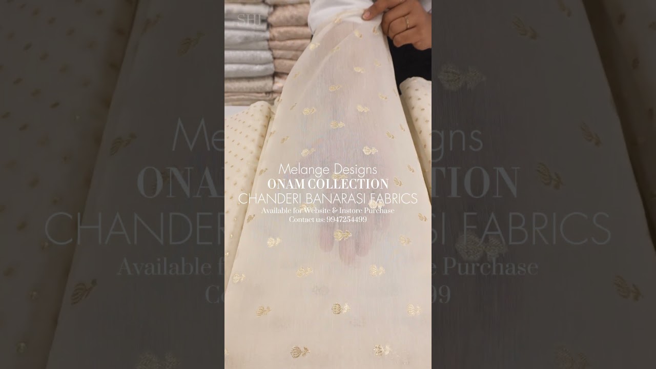 Chanderi Banarasi fabrics!!