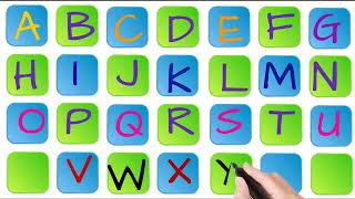 Let's write ABCD for preschool toddlers, abcd,abcdefghij, Abcdefghijklmnopqrstuvwxyz, kids video