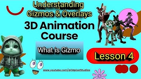 Understanding Gizmos & Overlays #lesson 4