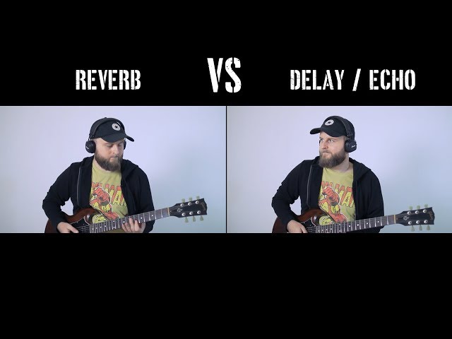 Reverb VS Delay or Echo - What Is The Difference? Explanation, Comparison and Demonstration class=