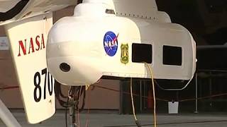 NASA's Ikhana Flies a Thermal-Infrared Imaging Device During the Western States Fire Mission