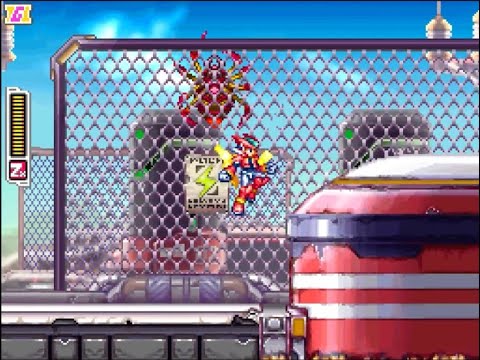 Mega Man ZX-100% Hard Mode Walkthrough Area E: Search The Plant