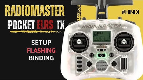 How to setup Radiomaster Pocket Transmitter under 20 Min ! Hindi ! AviationRCfly