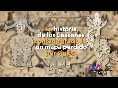 La historia  de los Caxcanes contada gracias a un mapa perdido por siglos.