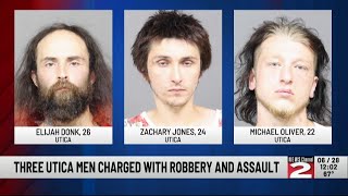 3 Utica Men Charged with Robbery and Assault