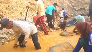 ONE RICH VILLAGE,! WITH TRADITIONAL GOLD PANNING