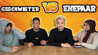 Meine Schwester und ihr Mann zerstören uns😳😂 Ehepaar VS Geschwister Duell 💥